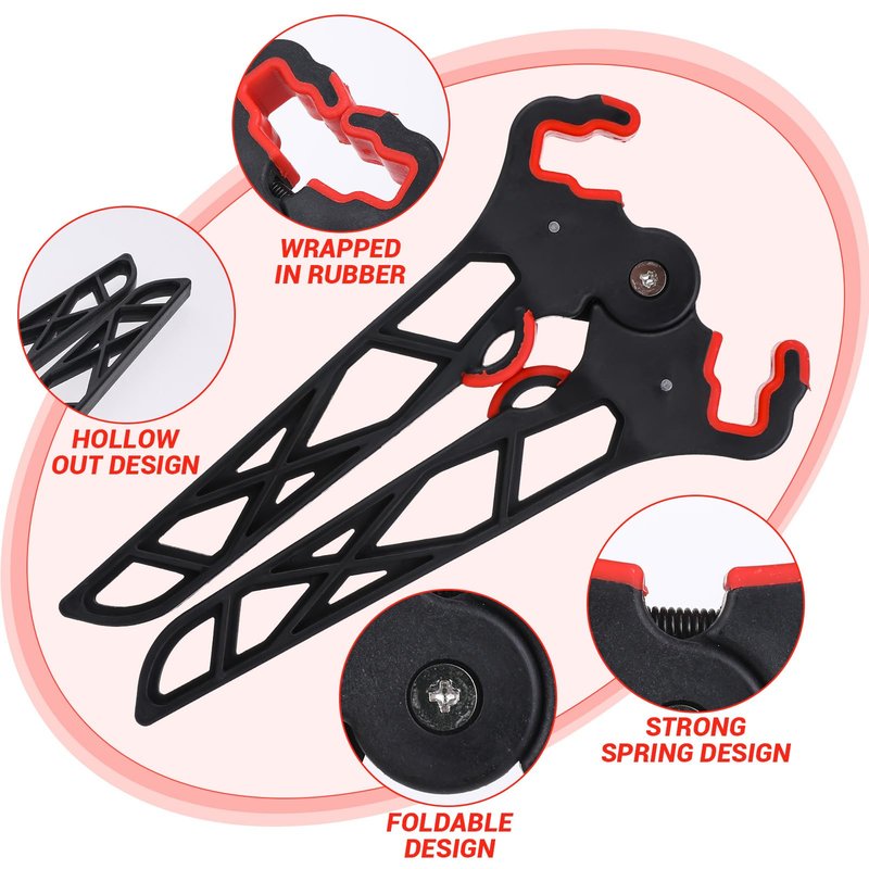Folding Bow Stabilizer Stand with Removable Bipod for Bowhunting Accessories