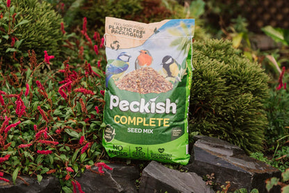 Peckish Complete Seed and Nut No Mess Wild Bird Food Mix, 12.75kg
