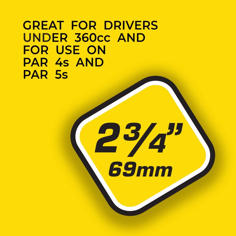 Pride Golf Tee, 2-3/4 inch Deluxe Tee