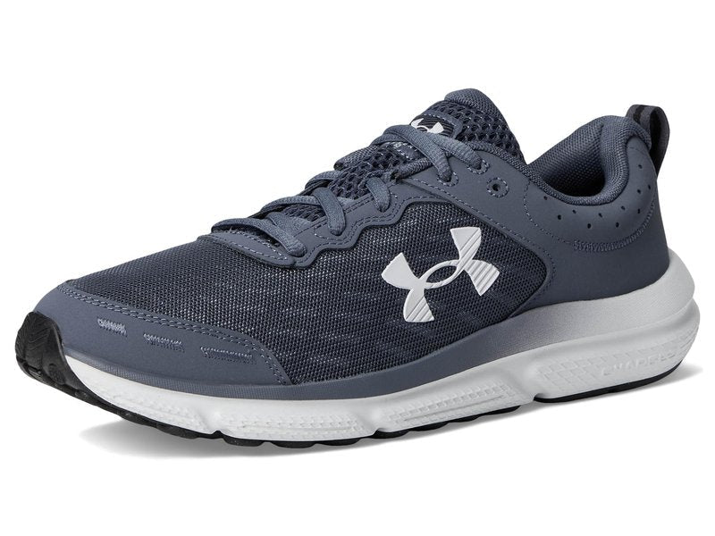 Under Armour Mens Charged Assert 10 Downpour Gray/Downpour Gray/Halo Gray 15 Medium