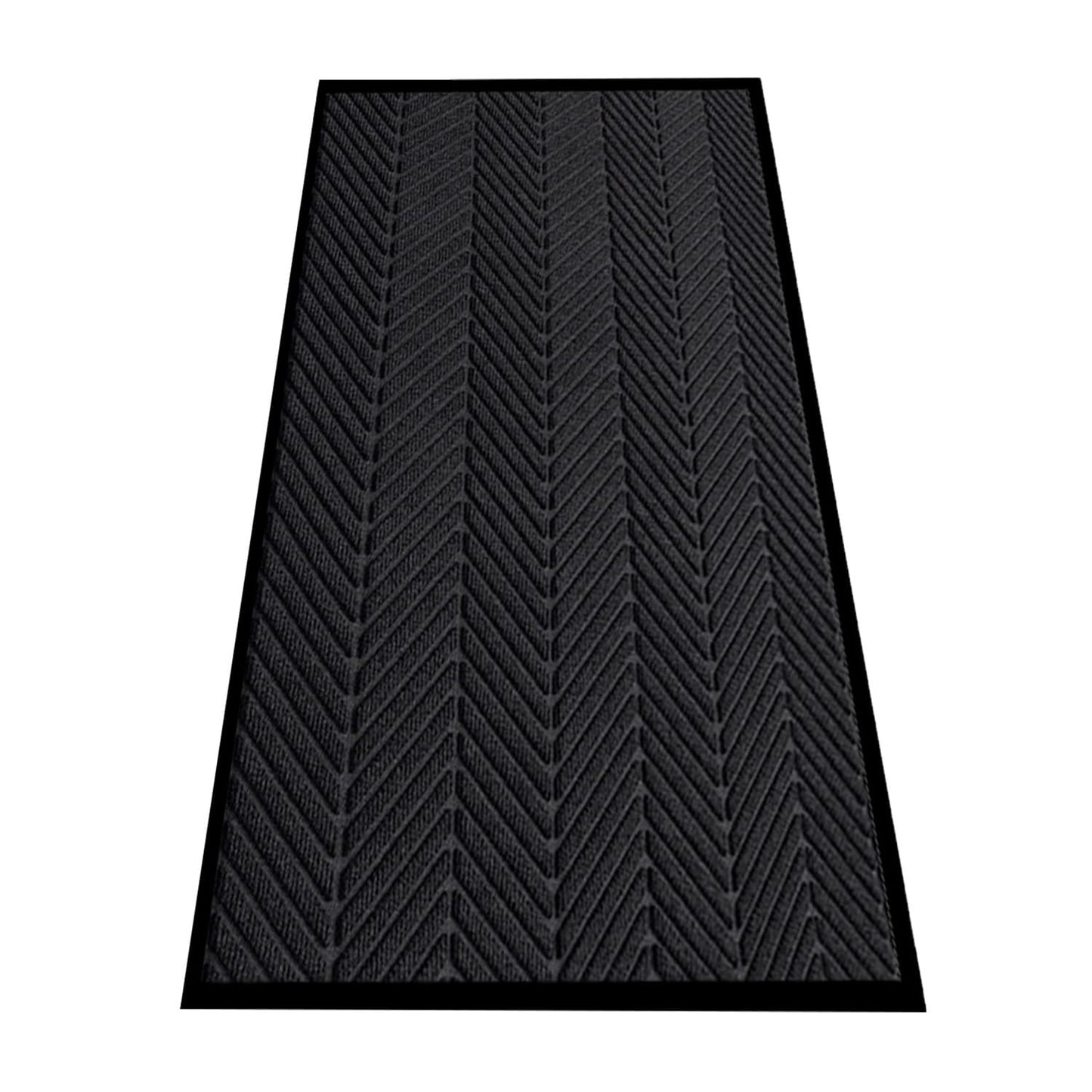 Front Door Mat,3'x5' Commercial Floor Mat Indoor Outdoor Entrance, Heavy Duty Welcome Mat, Rubber Backing Non Slip Doormat for Entryway, Large Entry Rug for Home Office Business Areas
