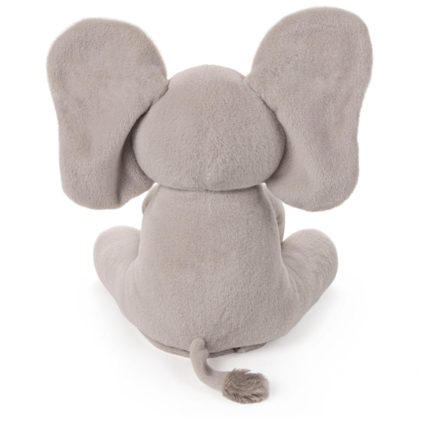 Official Baby GUND Flappy the Elephant, Interactive and Musical Cuddly Plush 12-Inch Stuffed Snuggly Peek-a-Boo Teddy GiftFluffy Animal Themed Soft Toy for Newborn Boys and Girls Aged 0-12 Months