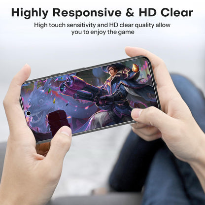 OMOTON 3+2 Pack for Google Pixel 9 Pro Screen Protector, 3 Pack Tempered Glass Screen Protector & 2 Pack Camera Lens Protector for Pixel 9 Pro 2024 6.3-inch, Case Friendly (Not for Pixel 9/9 Pro XL)