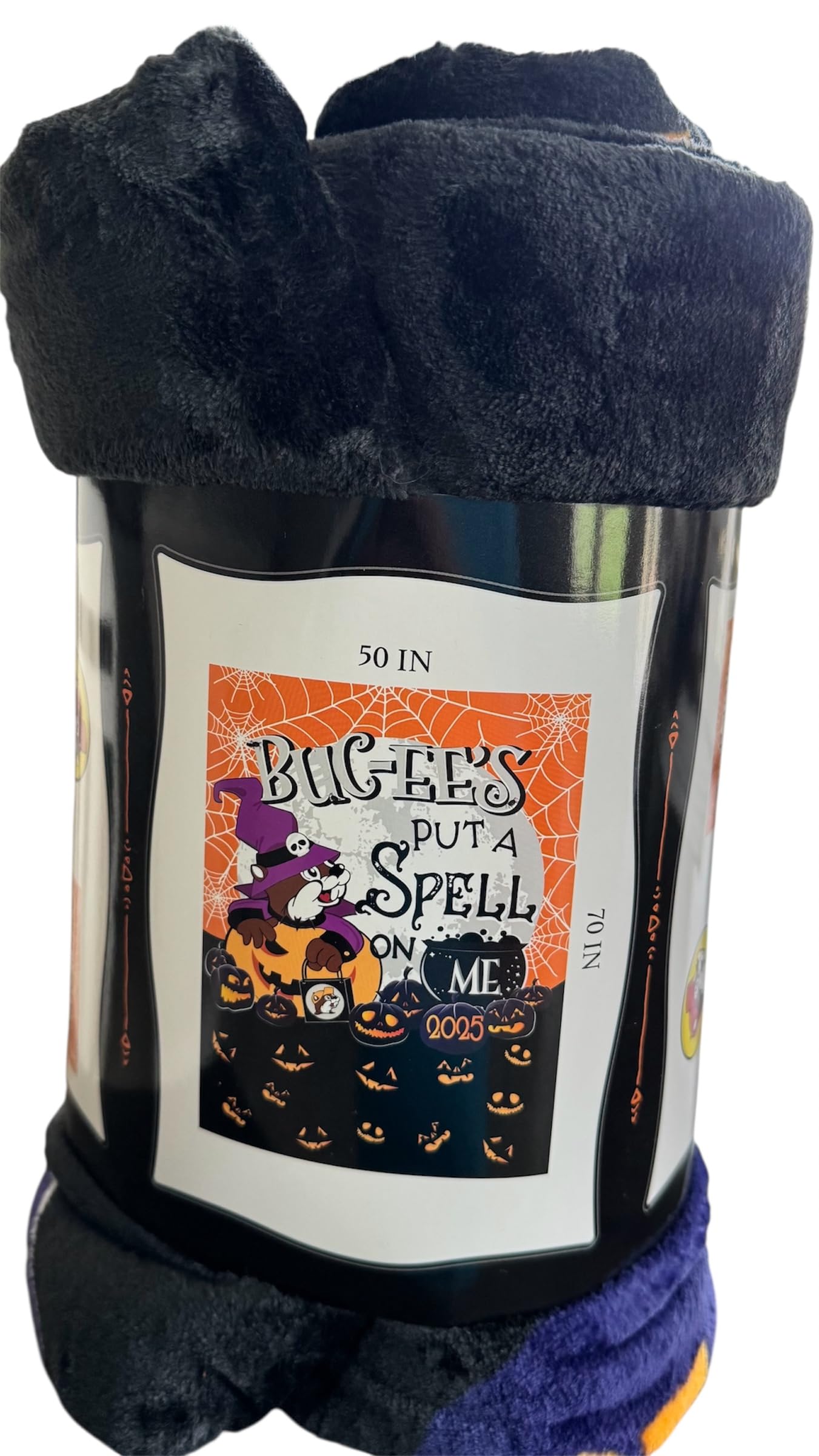 Buc-ee's New Halloween Blanket 2025, Soft and Comfy Throw, 50 x 70 inches