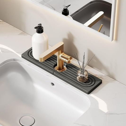 16 Inch Stone Faucet Mat for Kitchen Sink Splash Guard