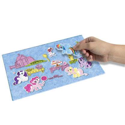 John Adams | Fuzzy-Felt - My Little Pony Activity Set: Mix and match felt pieces to create your very own pictures| Preschool toy| Ages 3+