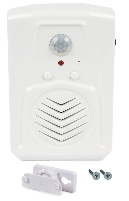 SierraTeck Motion Activated Voice Player - Recordable, Built-in Microphone – Independent Living, Point of Sale Advertising, Door Greeter, Entry Alert