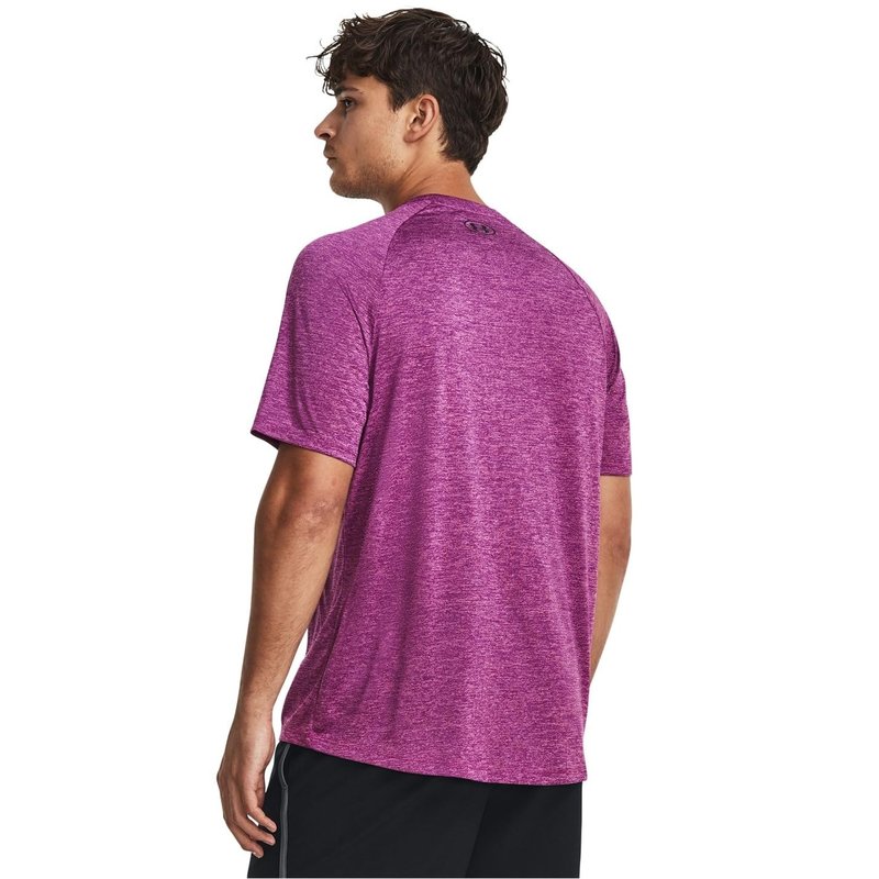Under Armour Men's Tech 2.0 Short-Sleeve T-Shirt, (573) Mystic Magenta / / Black, X-Large