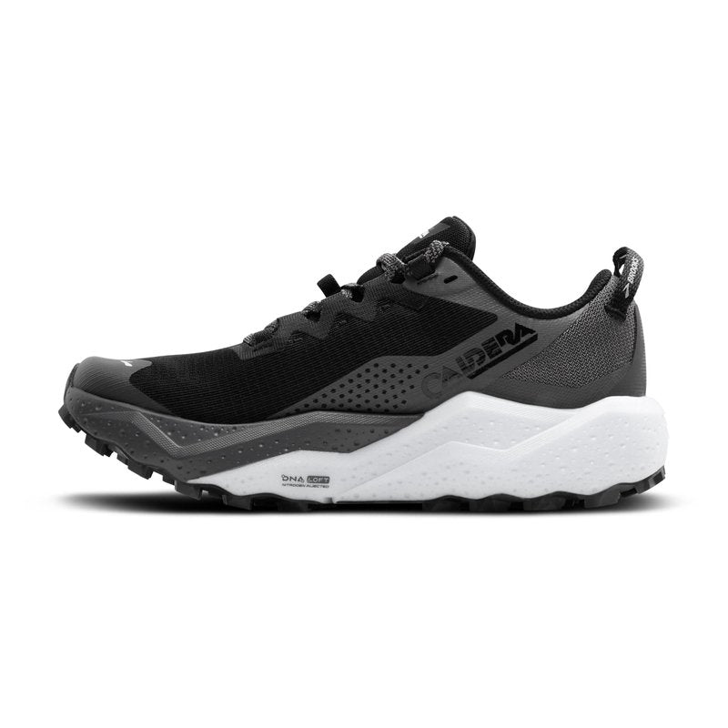 Brooks Women’s Caldera 8 Ultra Trail Running Shoe - Black/Blackened Pearl/White - 10 Medium