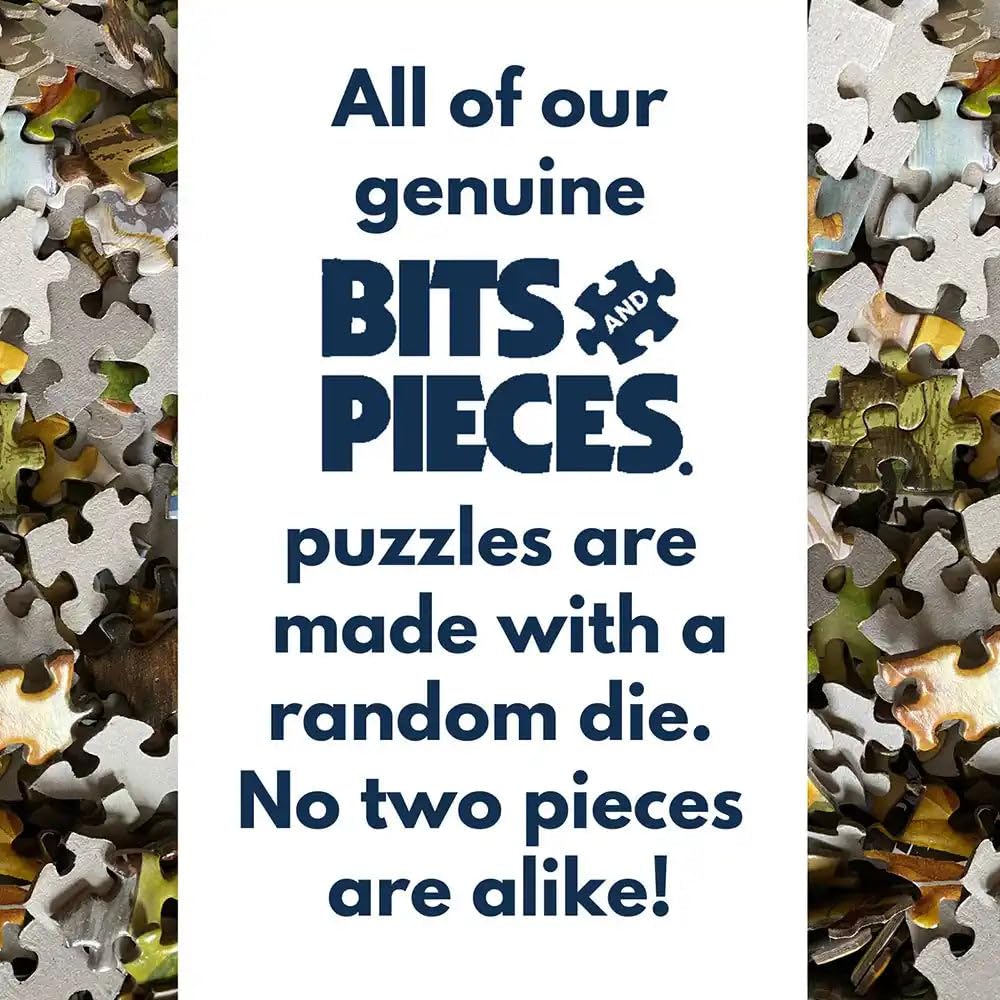 Bits and Pieces – 4-in-1 Multi-Pack Large 300 Piece Jigsaw Puzzles for Adults – Jigsaw Puzzle Set Bundle by Bigelow Illustrations, Completed Puzzle Size: 16" x 20"