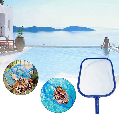 Hot Tub Cleaning Kit Accessories, Pool Skimmer Leaf Net Fine Mesh Net, Scrubbing Brush and Sponge Brush for Cleaning Spas, Hot Tubs, Fountains