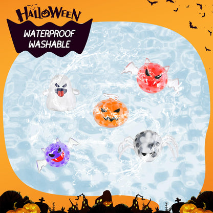 24Pack Halloween Mini Squeeze Balls Pumpkin Ghost Stress Ball Pack Perfect for Halloween Party Favors Halloween Treat Goody Bag Filler Gift