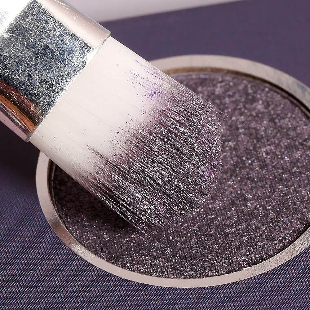 DE'LANCI Smokey Grey Eyeshadow Palette, Black Gray Smoky Eye Shadow Pallet Goth Halloween Makeup, Matte Shimmer Neutral Silver Eyeshadow Pallets, Long Lasting Natural Nude Makeup Palette, Cruelty Free