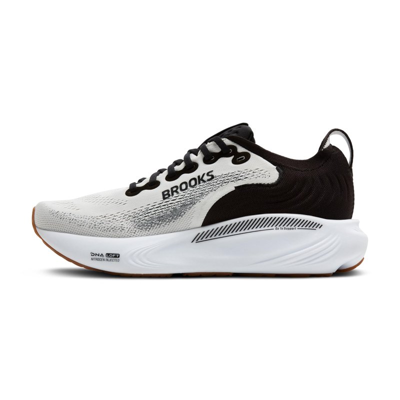 Brooks Women’s Adrenaline GTS 25 Supportive Running & Walking Shoe - White/Black/White - 10 Wide