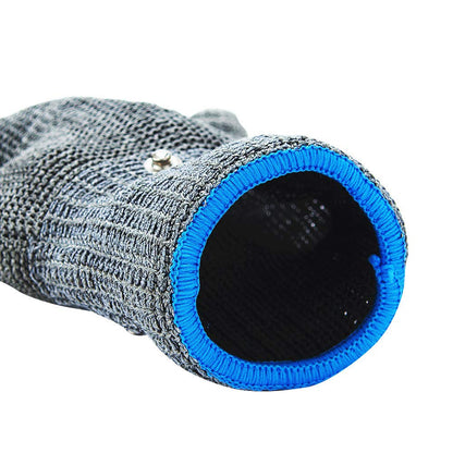 CPTDCL Level 9 Cut Resistant Glove Stainless Steel Mesh Metal Wire Glove Durable Rustproof Butcher Kitchen Cutting Protection (M)