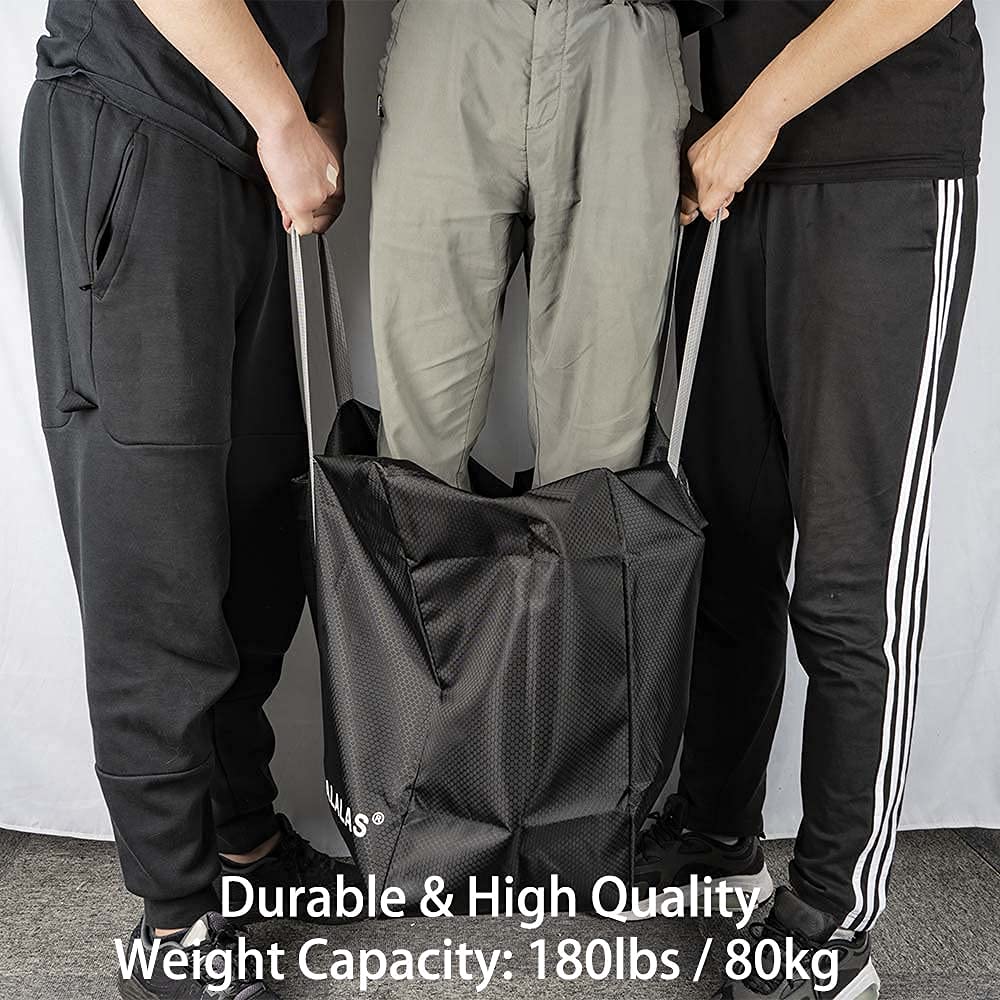ZALALAS Travel Duffle Bag,96L Extra Large Duffel Bag Lightweight,Waterproof Duffel Bag for Men Women,Black, Black, Black 96L, Water Resistant