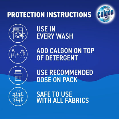Calgon 4-in-1 Washing Machine Cleaner and Water Softener Tablets, 75 Count , Removes Limescale, Residue, Dirt, Rust & Malodours , Deep Clean , XL Pack Size