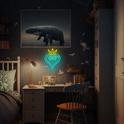 manimo Ocean World Porthole Neon Lights, LED Under Sea Porthole Neon Signs for Wall Decor,USB Night Light for Game Room Bedroom Birthday Wedding Party Gifts(13.3 * 13.3in)