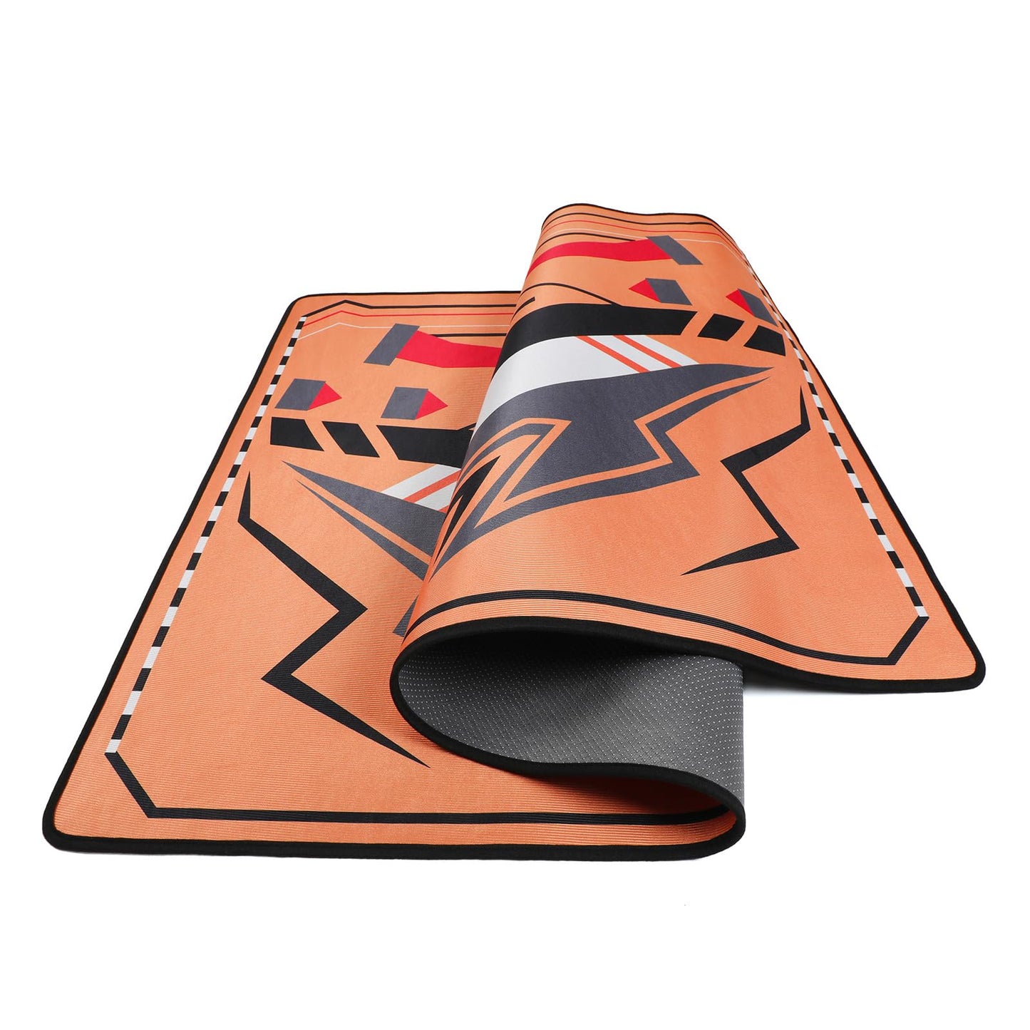 Gaming & Office Chair Mat 43"×71", Neon Genesis Evangelion EVA-00 Inspired Design, Non-Slip Machine Washable Floor Mat for Hardwood Floor