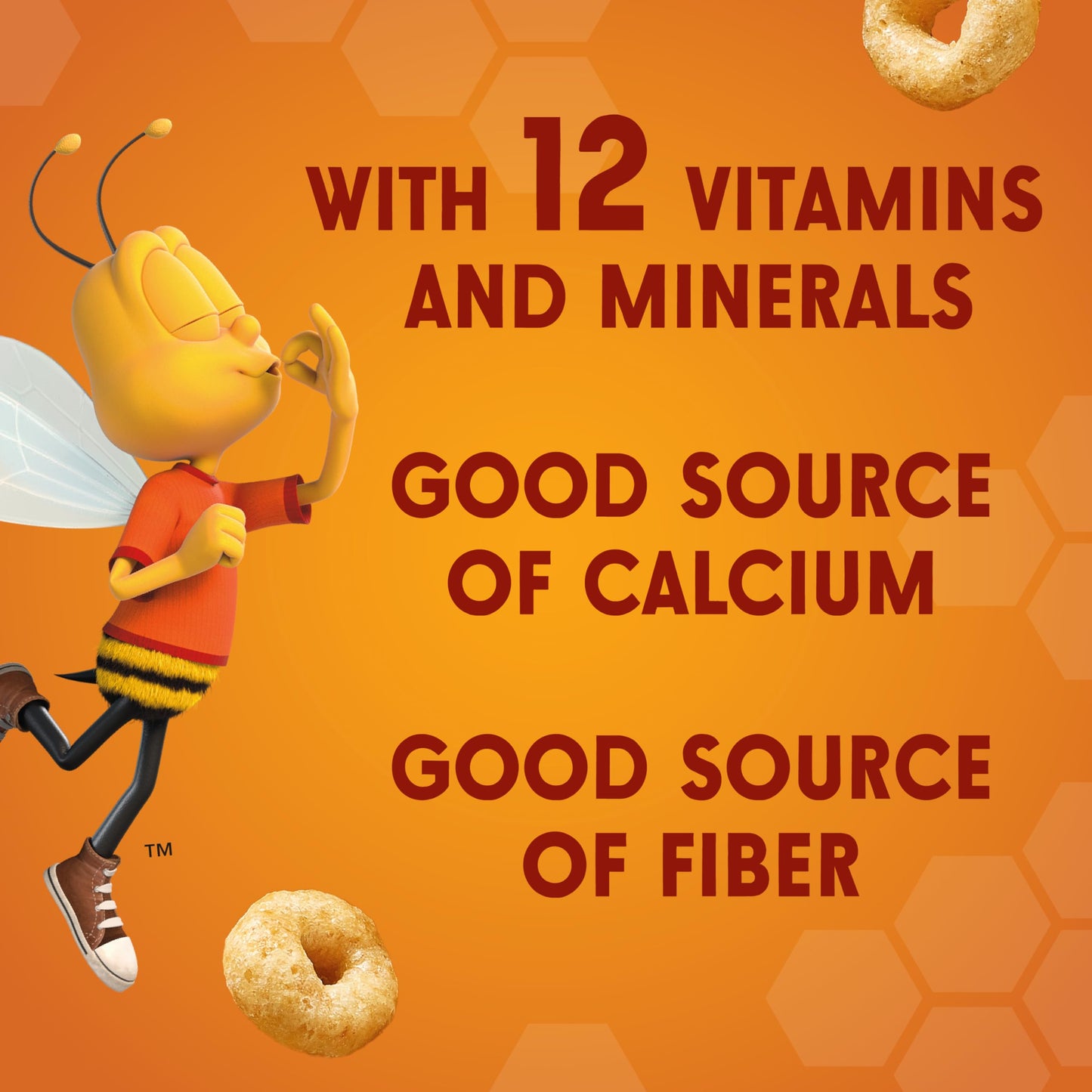 Honey Nut Cheerios, Heart Healthy Gluten Free Breakfast Cereal with Whole Grain Oats, 10.8 oz