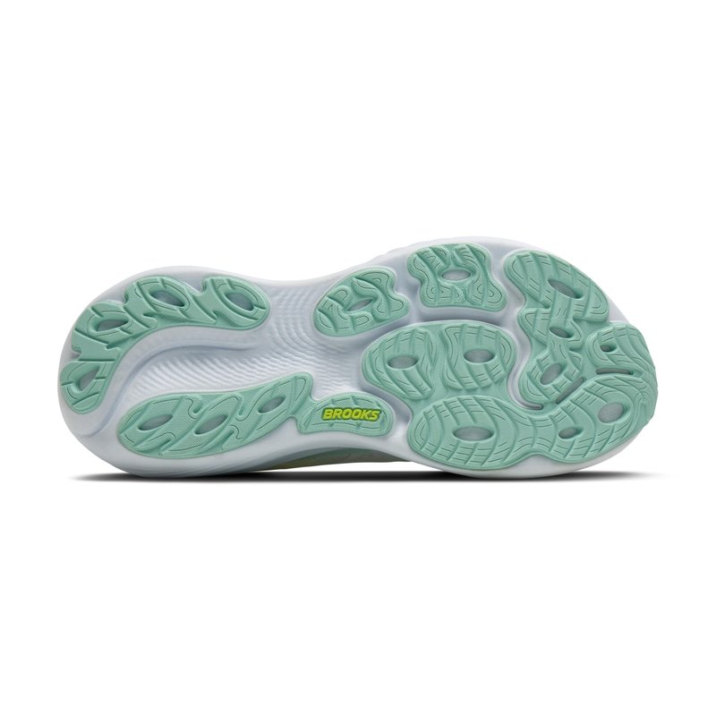 Brooks Women’s Adrenaline GTS 25 Supportive Running & Walking Shoe - White/Nightlife/Yucca - 13 Medium