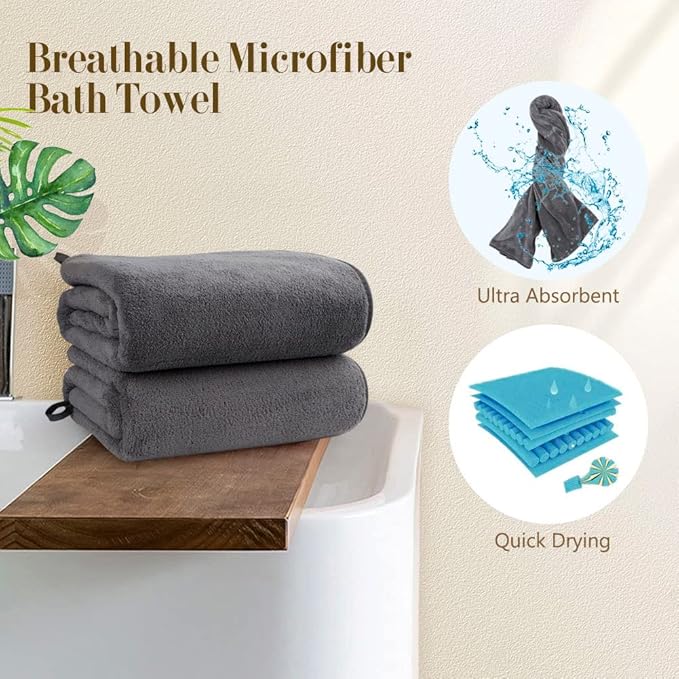Orighty Bath Towels Pack of 4