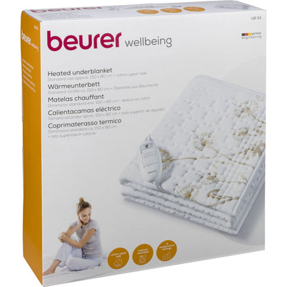 Beurer UB 33 Thermal Underbed 3 Temperature Levels Safety System Breathable