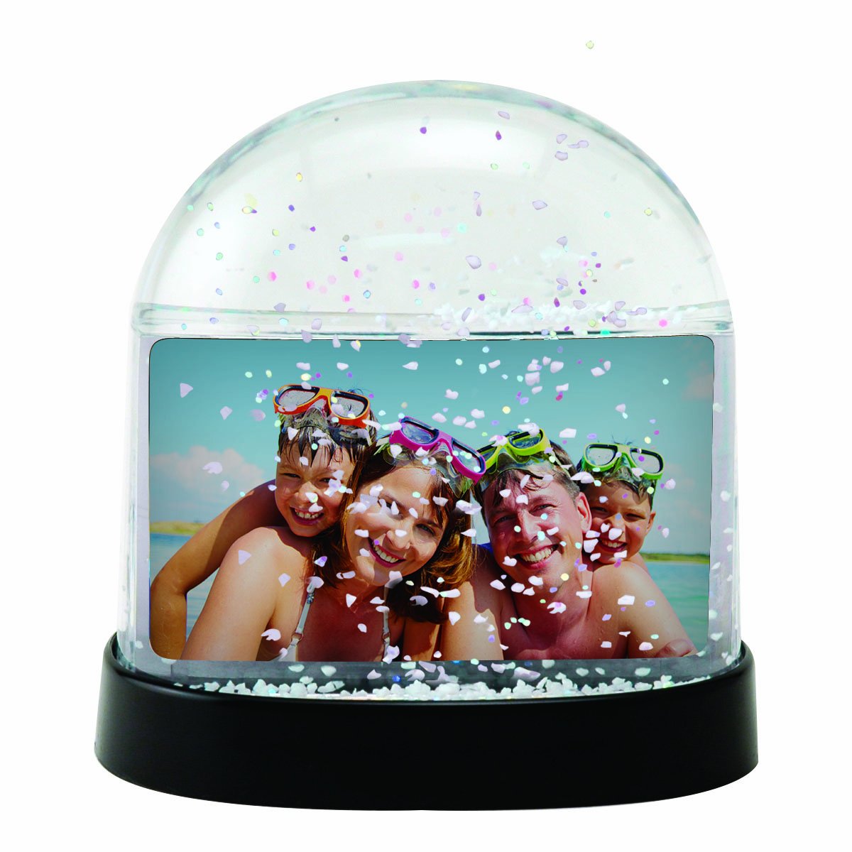 Neil Enterprises Inc. Clear Horizontal Photo Snow Globe