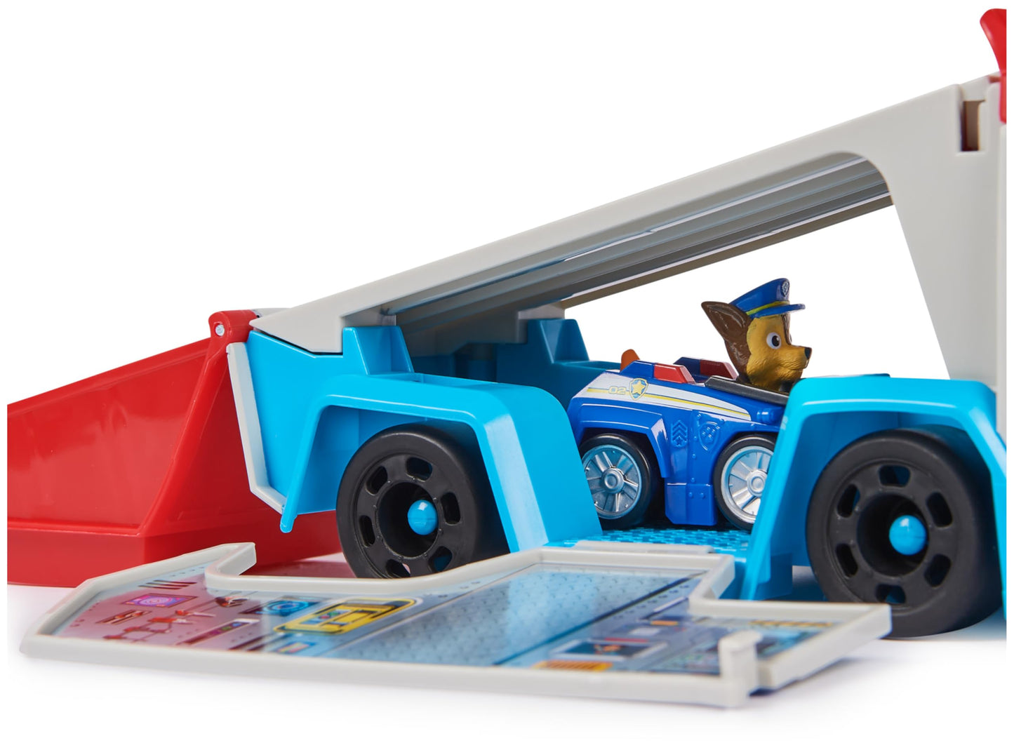 PAW Patrol: Pup Squad Patroller Team Vehicle, Toy Lorry with Collectible Chase Toy Car, Kids’ Toys for Boys & Girls Aged 3+