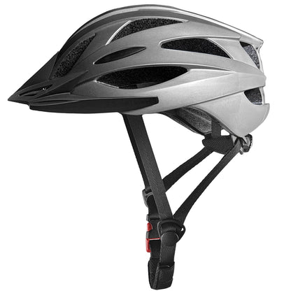 SAEROVIE Adult Bike Helmet, Mountain and Road Bicycle Helmets with Visor, Lightweight Breathable and 56 to 62 cm Adjustable Cycling Riding Helmets for Mens and Womens