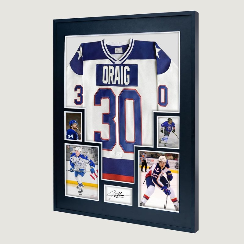 Large Jersey Display Frame - Clear Acrylic Shadow Box with 98% UV Protection | Perfect for Football, Hockey, Basketball, Baseball Memorabilia