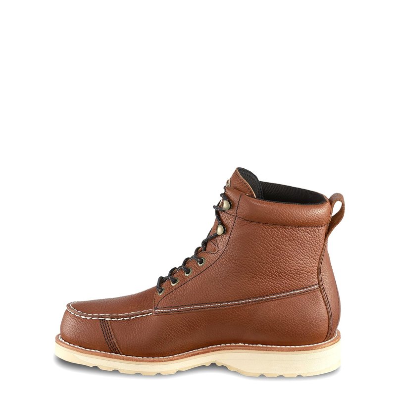 Irish Setter, Wingshooter, Men’s, 7", Waterproof, Hunting Boot, Amber/White, 8 B (Narrow)