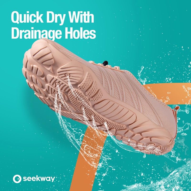 Water Shoes for Men & Women - Quick-Dry Aqua Socks for Beach, Swim, River, Pool, Hiking & Kayaking