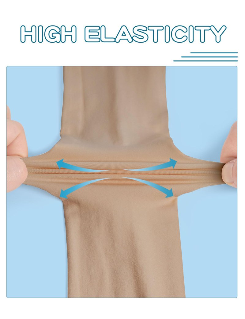Dayrose Tan Stirrup Tights for Girls, Stirrup Ballet Tights for Toddler Girls 4-5 Years