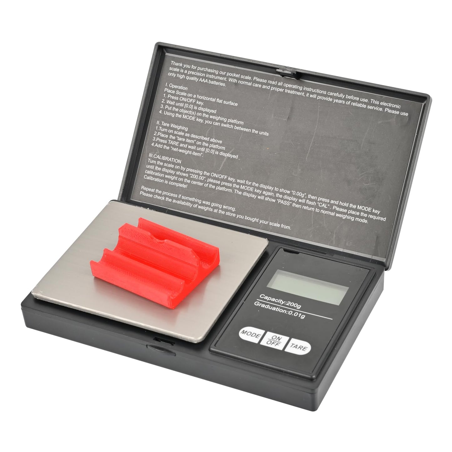 FENJANER Archery Arrow Scale - Display LCD Digital Pocket Arrows Scale - Capicity 200g - Graduation 0.01g Mini Arrows Scales
