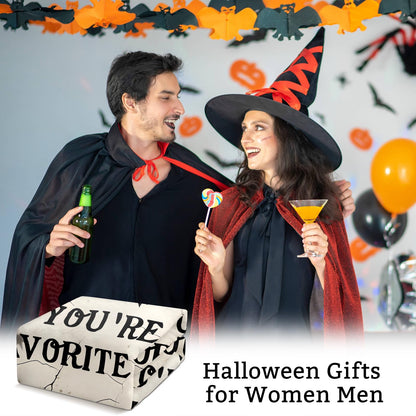 Halloween Skeleton Gifts for Women Men, Halloween Blankets and Throws, Anniversary Day Gifts for Husband Wife, Gift for Boyfriend Girlfriend, Halloweeen Decoration, Soft Skull Gothic Blanket 50" X 60"