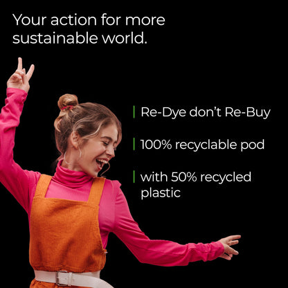 Dylon Fabric Dye Pod, Ocean Blue 350g (Pack of 1), 12 Ounce