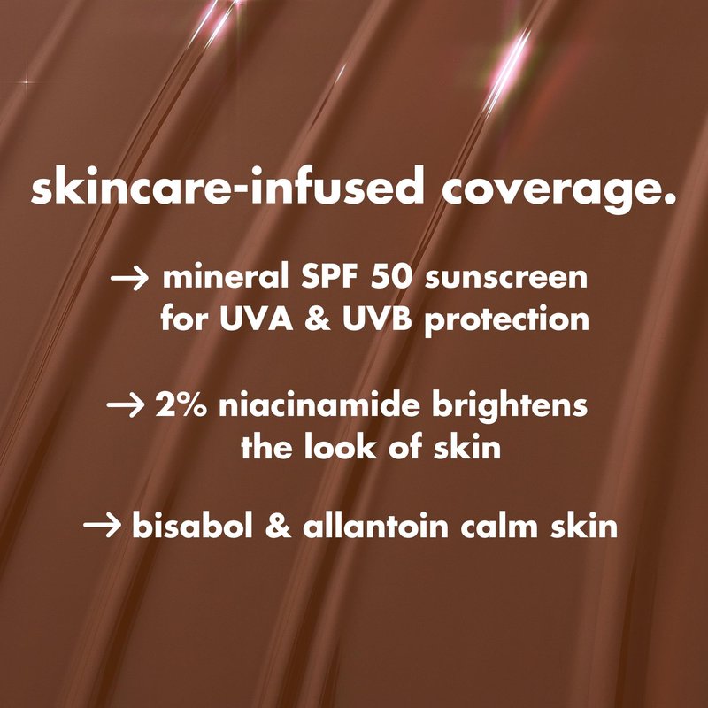 e.l.f. Halo Glow Skin Tint SPF 50, Tinted Moisturizer For Light, Buildable Coverage, Creates A Natural Glow, Vegan & Cruelty-Free, 10 Tan Neutral