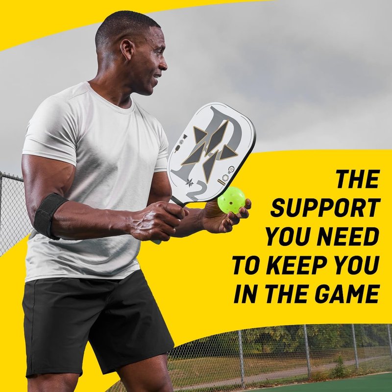 Tennis Elbow Strap - Adjustable Support for Weak, Sore Tendons | Pain Relief & Comfort