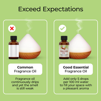 Good Essential Professional Pumpkin Pie Fragrance Oil (1 fl oz / 30ml) for Halloween Candles, Diffusers, Soaps, Lotions, Perfume, Home Scents