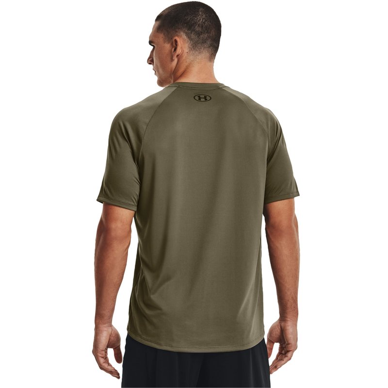 Under Armour Men's Tech 2.0 Short-Sleeve T-Shirt, Tent (361)/Black, Small