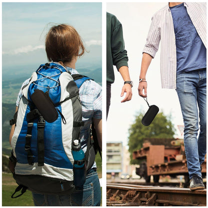 AGPTEK Carrying Case, EVA Zipper Carrying Hard Case Cover for Digital Voice Recorders, MP3 Players, Storage Holder for 3D Printing Pen, USB Cable, Earphones, Memory Cards, U Disk, Black