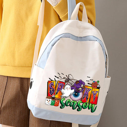 5 Sheets Halloween Iron on Patches Iron on Decals for Clothing Halloween Decorative Patches Heat Transfer Stickers Cute Iron on Vinyl for T-Shirt Pillow Covers Bags Clothes DIY Decorations