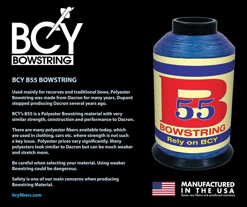 BCY B55 Bowstring Material 1/4 lb Seafoam