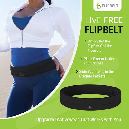 FlipBelt FB0114-BLK-XS.1, Black, Extra Small