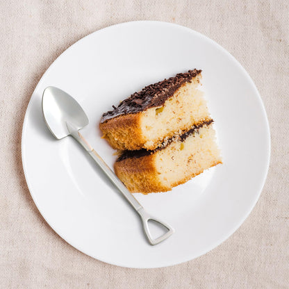 20 Pack Shovel Shape Demitasse Espresso Mini Coffee Spoons, 4.7 Inches Stainless Steel, Small for Dessert, Tea, Appetizer, Party Supplies