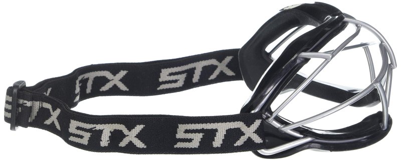 STX Lacrosse 4Sight+ S Adult Goggle Silicone, Black