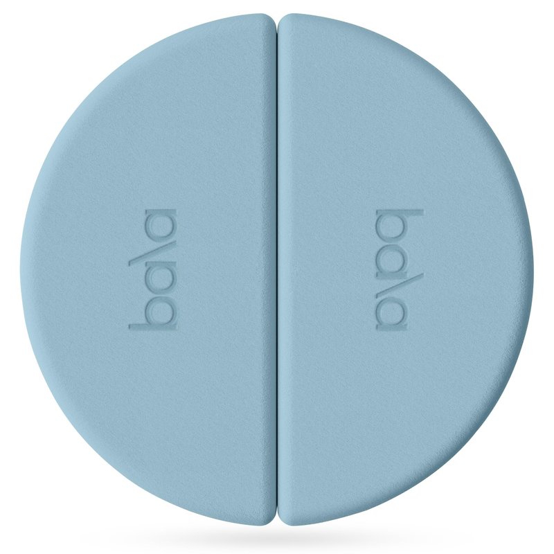Bala Balance Blocks 2 Pack, Yoga Blocks for Working Out, (Sea) - Semi-Circular Yoga Accessories for Stretching & Exercise - Yoga Equipment for Home Workout - Yoga Block Essentials for Women & Men