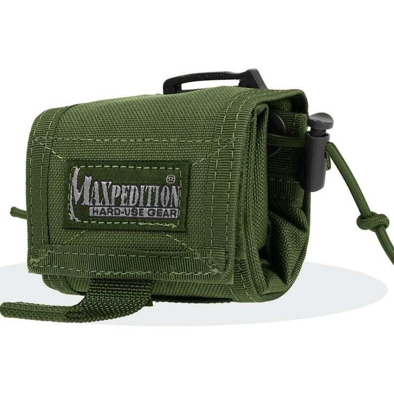 Maxpedition Rollypoly Folding Dump Pouch (Od Green) 6x3x8"