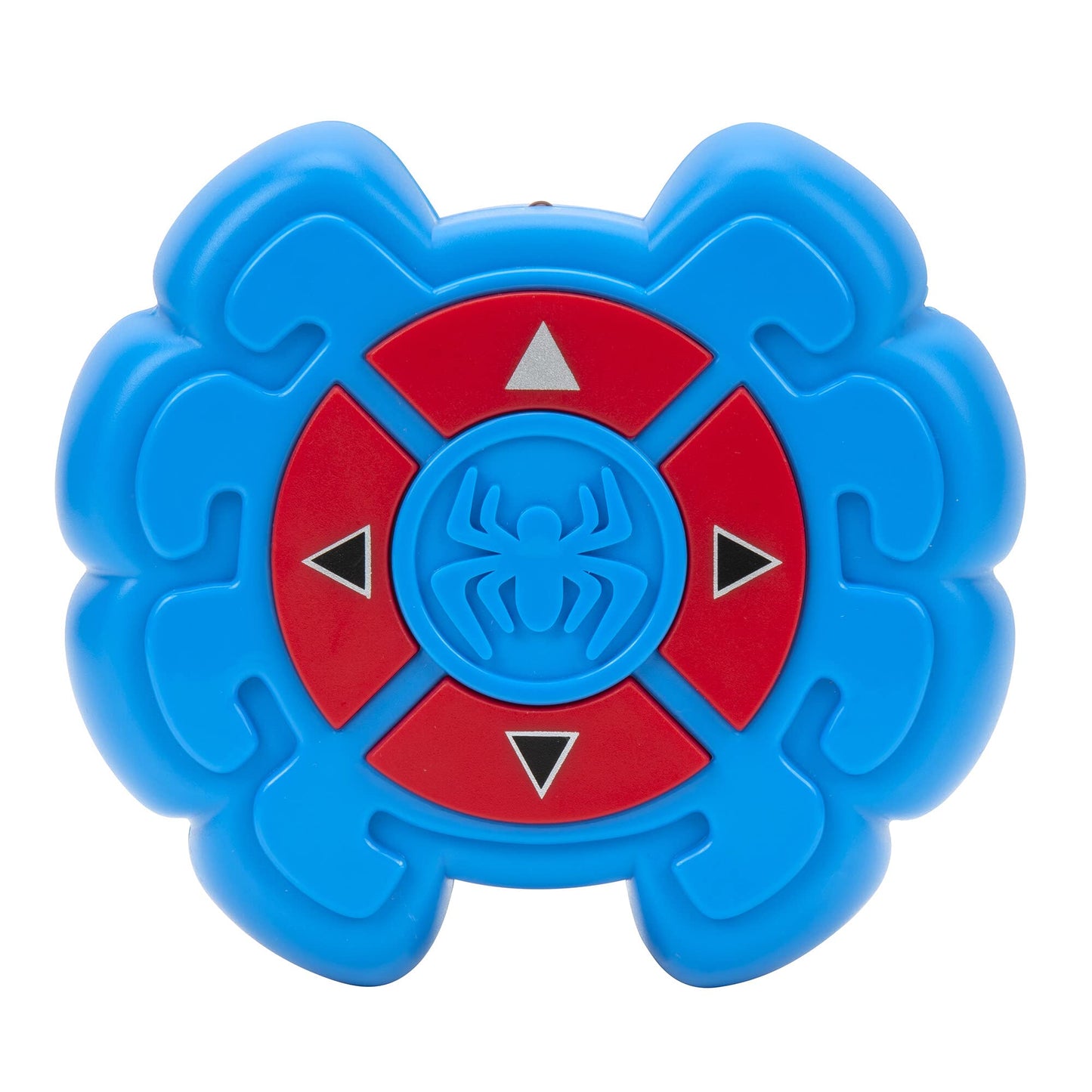 Jazwares Marvel Spidey and His Amazing Friends Web Crawler RC - Remote-Controlled Vehicle - Features Built-in Super Hero with 4 Controller Functions, Blue & Red